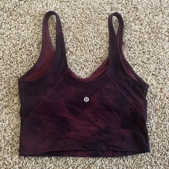 Lululemon Align Tank in Diamond Dye Cassis (8) - Picture 5 of 7